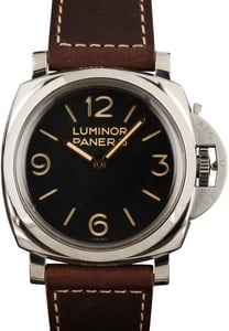 Panerai Luminor 1950 3 Days Stainless Steel Black Dial