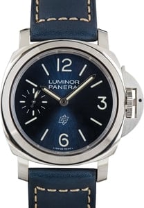 Panerai Luminor Logo PAM01085 Blue Dial