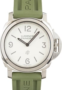 Panerai Luminor Base Logo White Arabic Dial