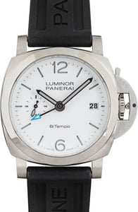 Panerai Luminor Quaranta BiTempo PAM01367 Stainless Steel