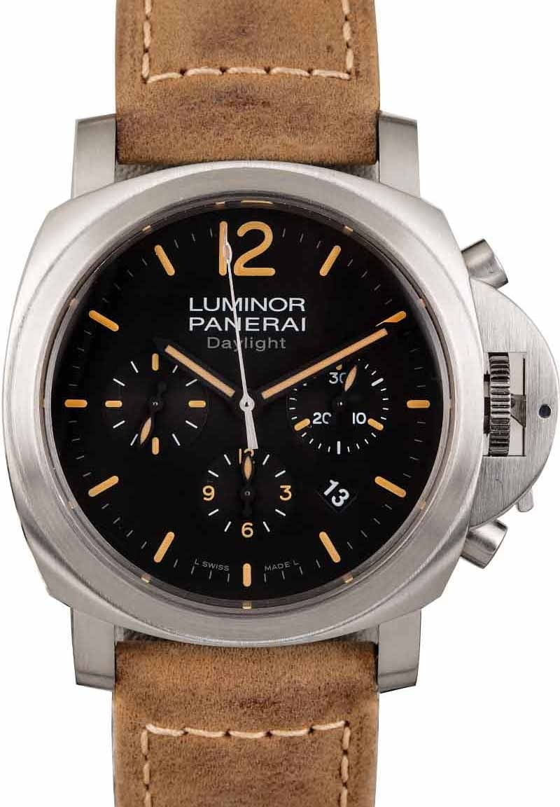 Buy Used Panerai Luminor Daylight Panerai Bob s Watches Sku 125226