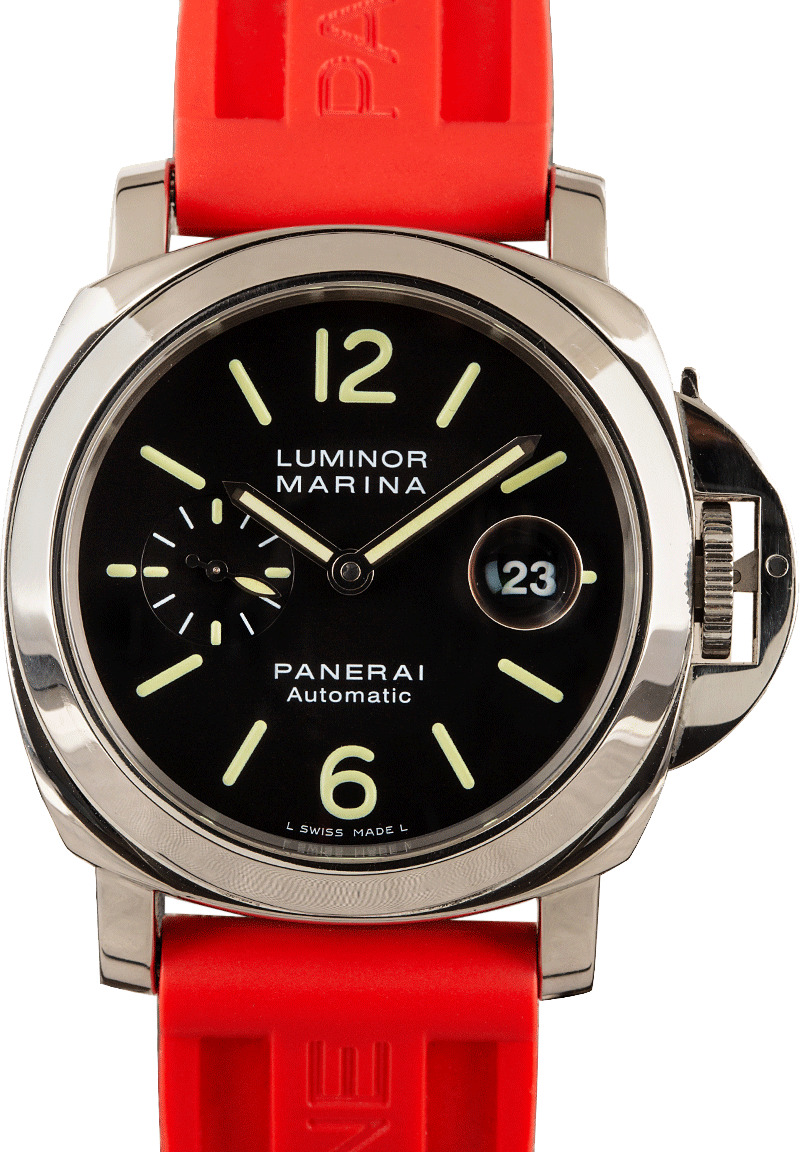 〇PANERAI LuminorMarina PAM00104 ベルト 8174 - レザーベルト