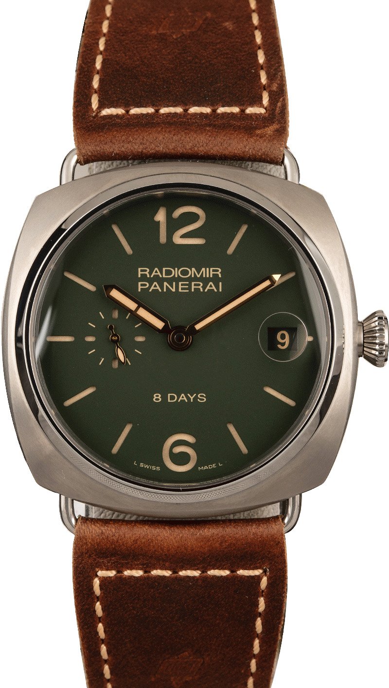 Buy Used Panerai Panerai Titanio 8 days PAM735 Bob s Watches