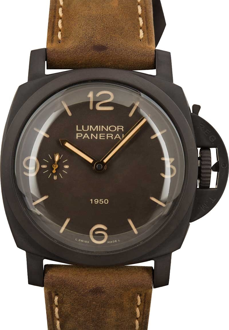 Buy Used Panerai Luminor PAM00375 Bob s Watches Sku 160919