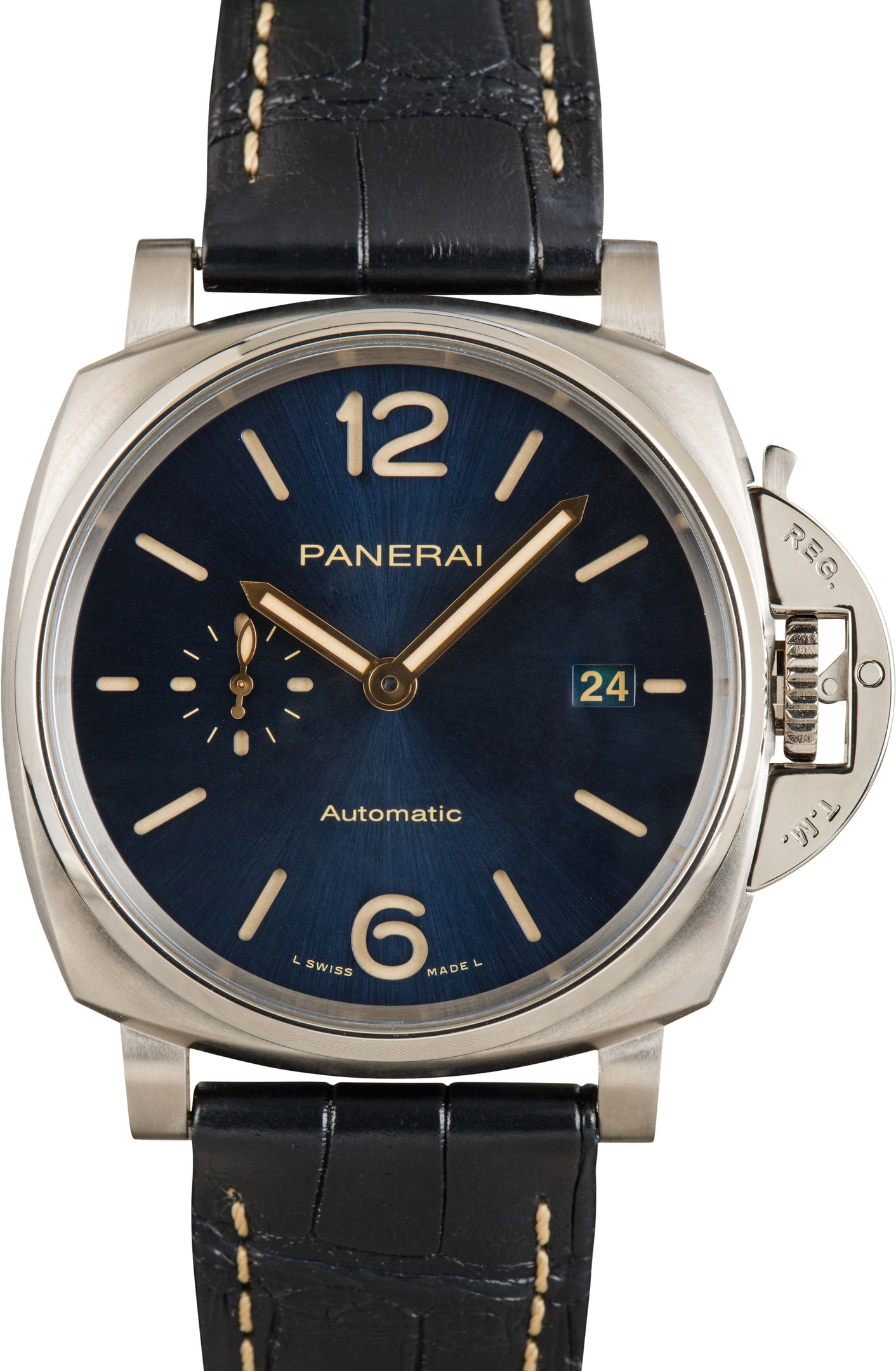 Panerai Luminor Due 42mm Automatic Blue Dial Men s Watch PAM00927