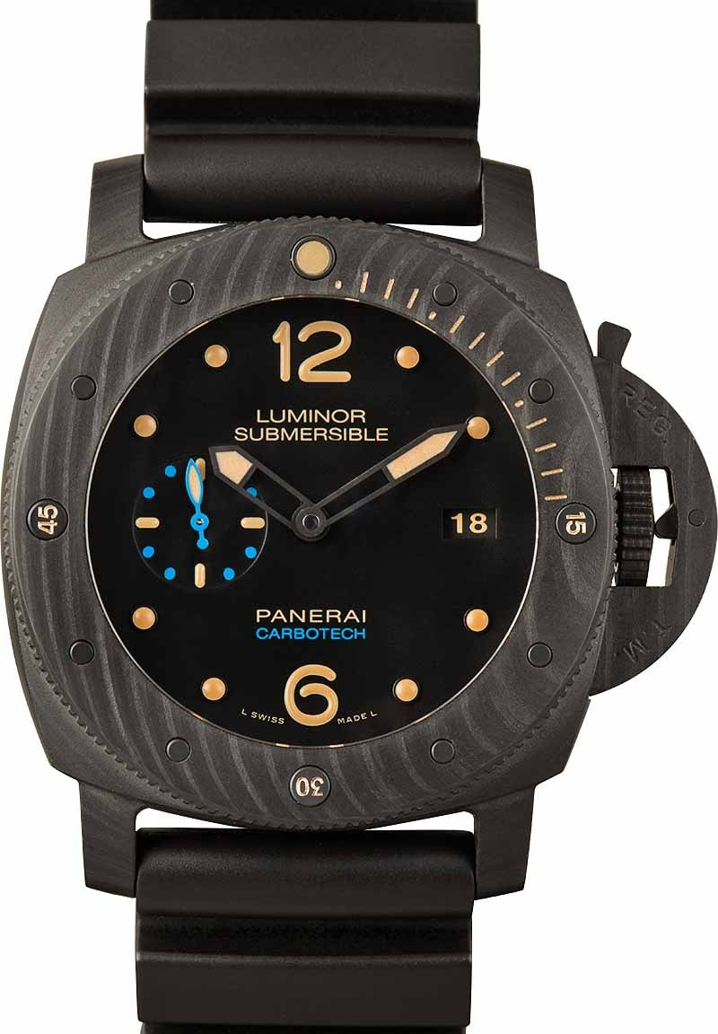 Buy Used Panerai Submersible PAM00616 Bob s Watches Sku 162543