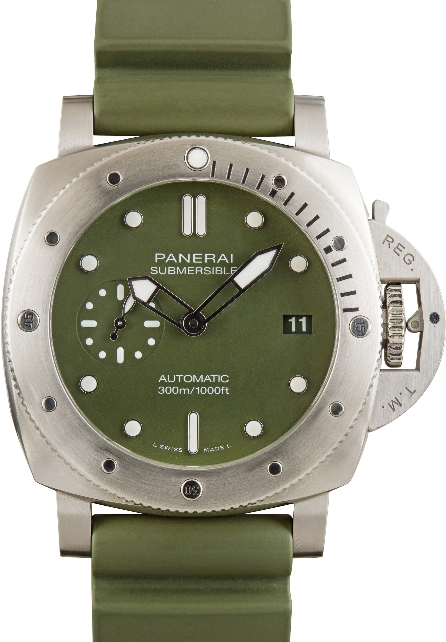 Panerai military green best sale