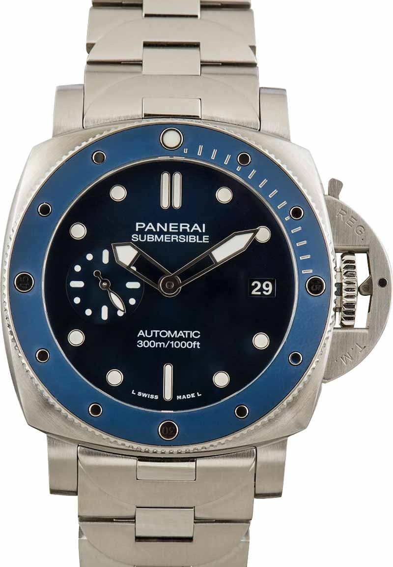 Buy Used Panerai Submersible PAM01068 Bob s Watches Sku