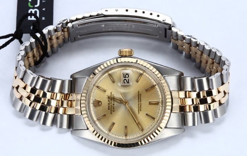 Vintage Rolex DateJust Two Tone 1601