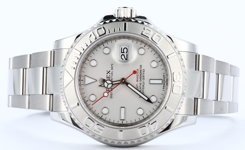 Rolex Platinum Yacht-Master 116622 Pre-Owned