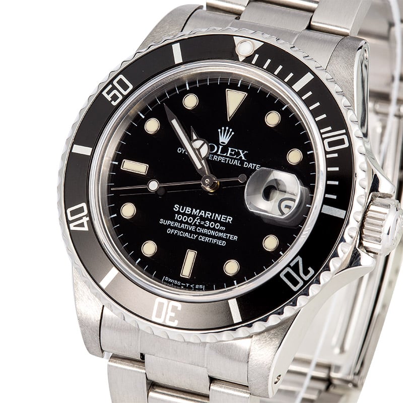 Rolex Stainless Steel Submariner 16800