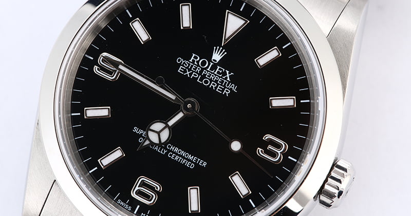 Rolex Explorer 114270 Arabic Markers