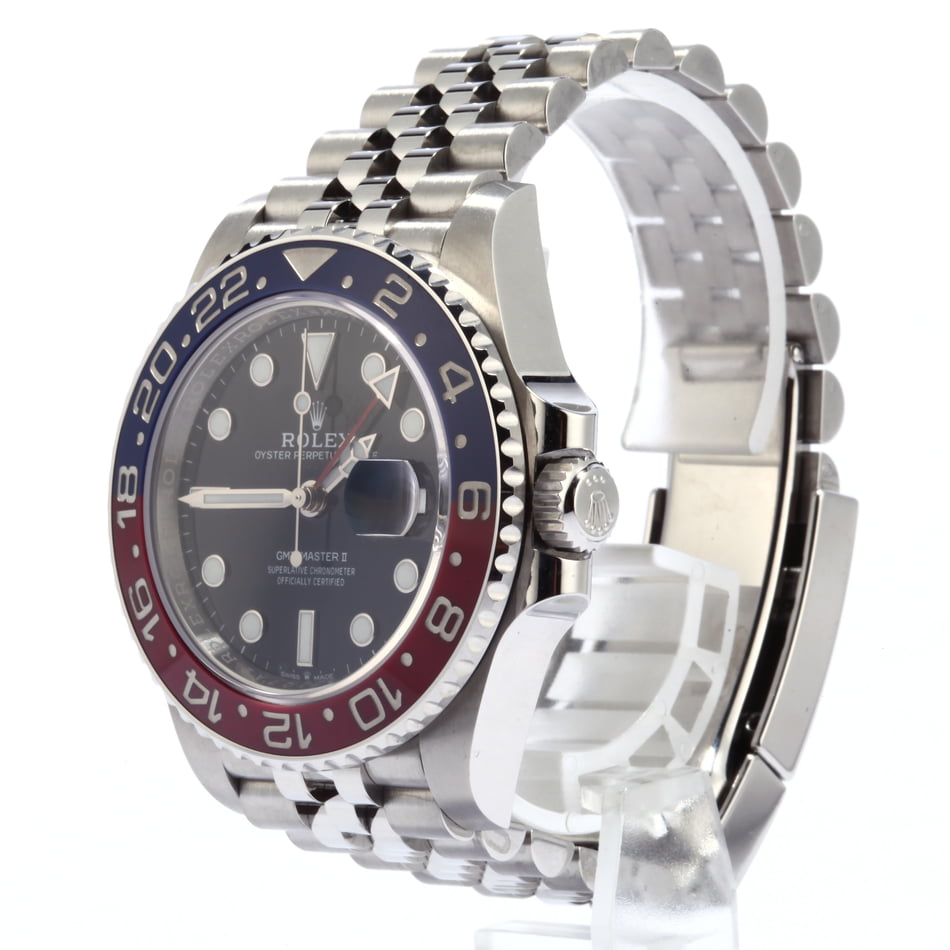 Pre-Owned Rolex GMT-Master II Ref 126710 Ceramic 'Pepsi' Steel Jubilee