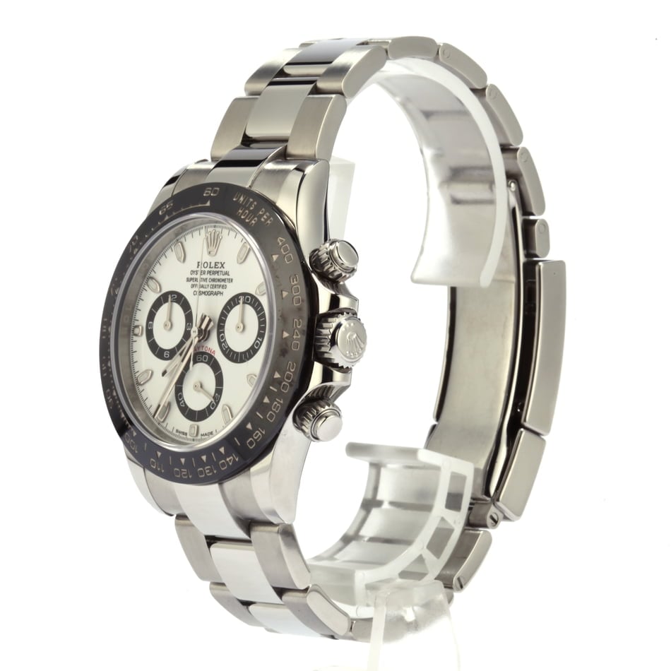 Used Rolex Daytona 116500 White Ceramic Watch T