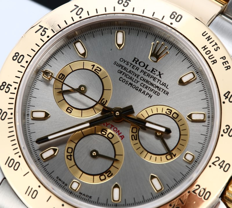 Rolex Daytona Two-Tone 116523 Slate Dial