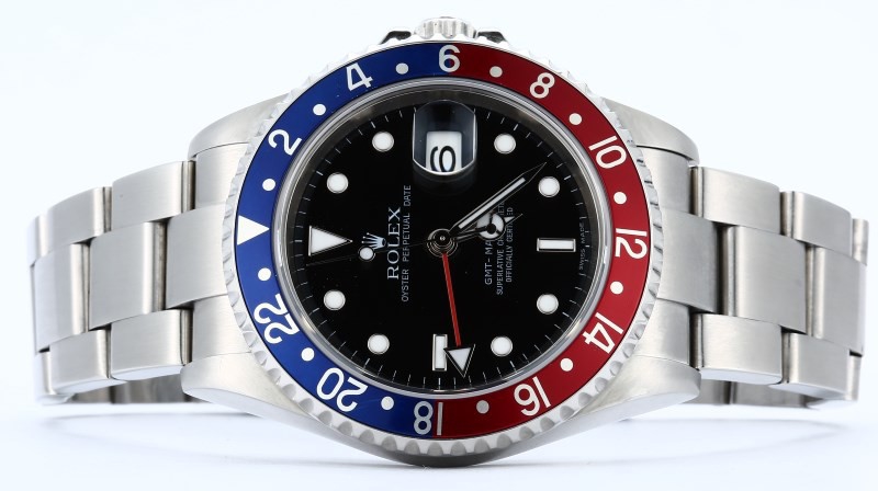 GMT Rolex 16710 Pepsi Bezel