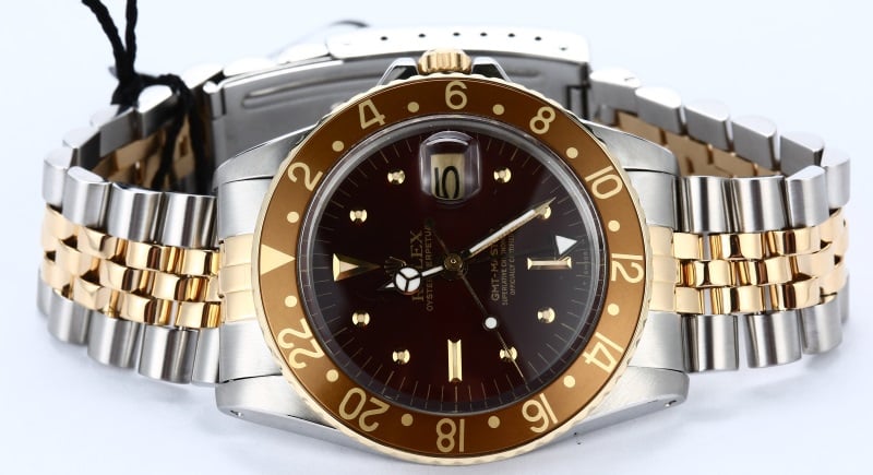 Men's Rolex GMT-Master Model 1675 Rootbeer