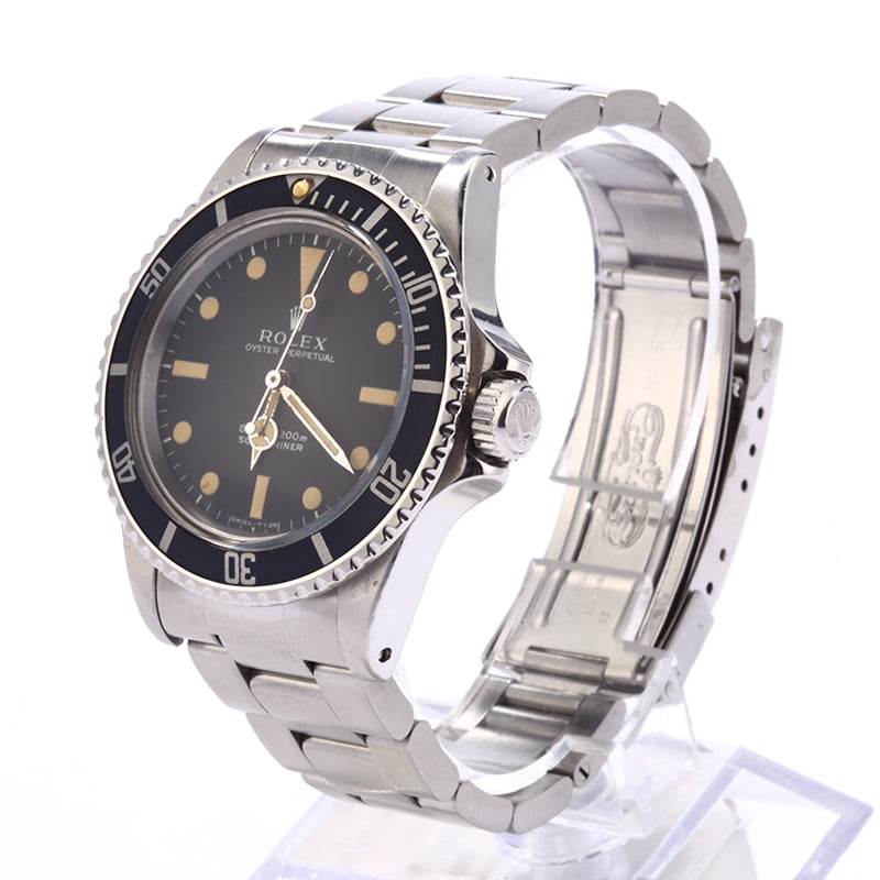 Vintage 1973 Rolex Submariner 5513 Serif Dial