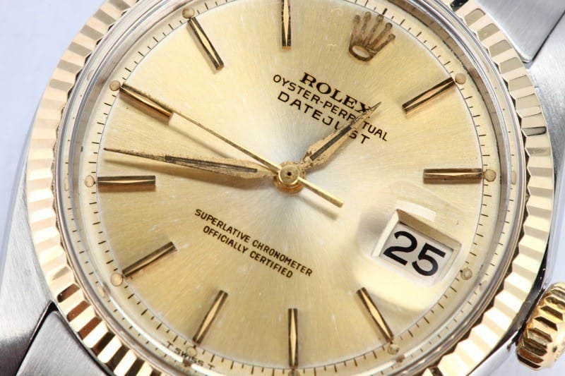 Vintage Rolex DateJust Two Tone 1601