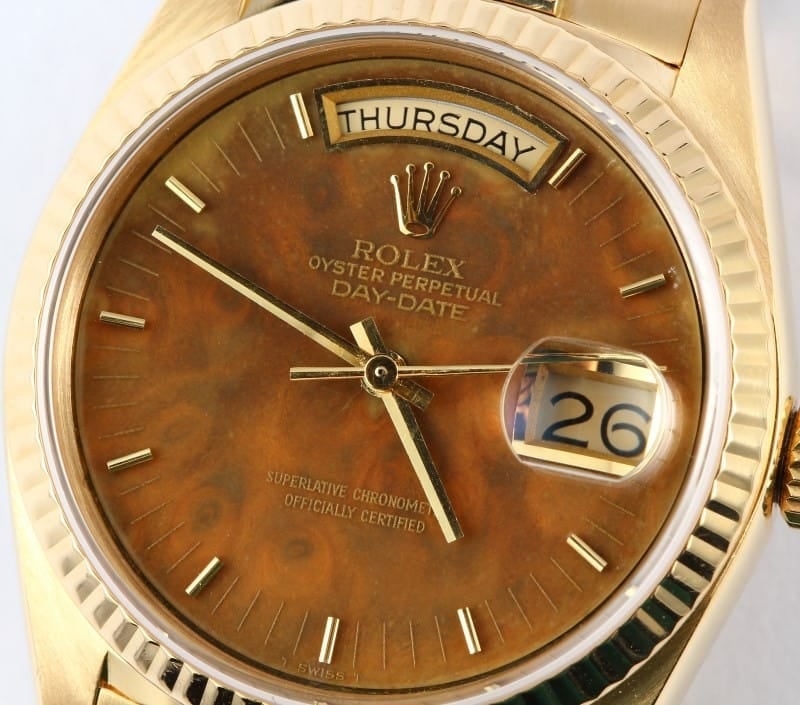 Rolex Day Date Exotic Dial 18038