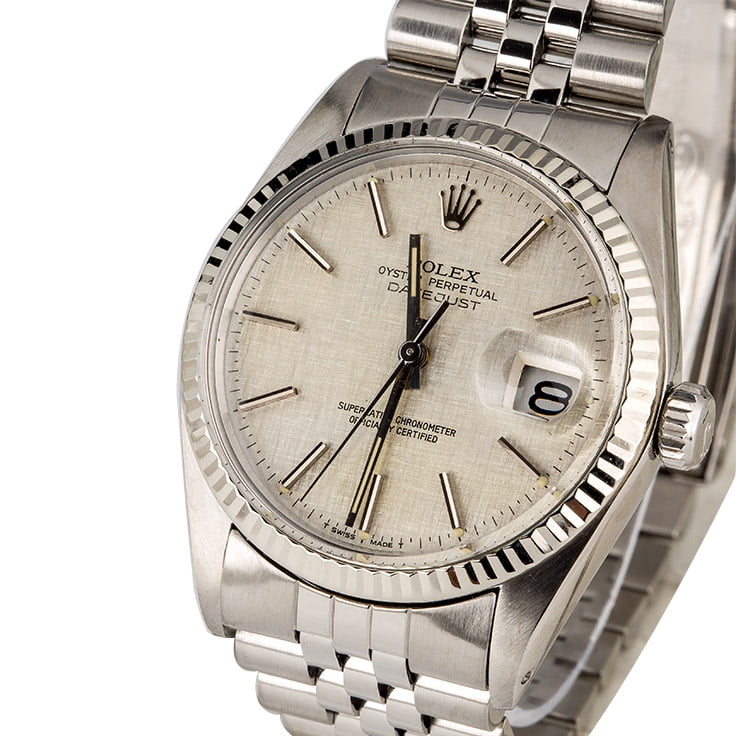 Rolex Datejust 16014 Linen Dial Dial