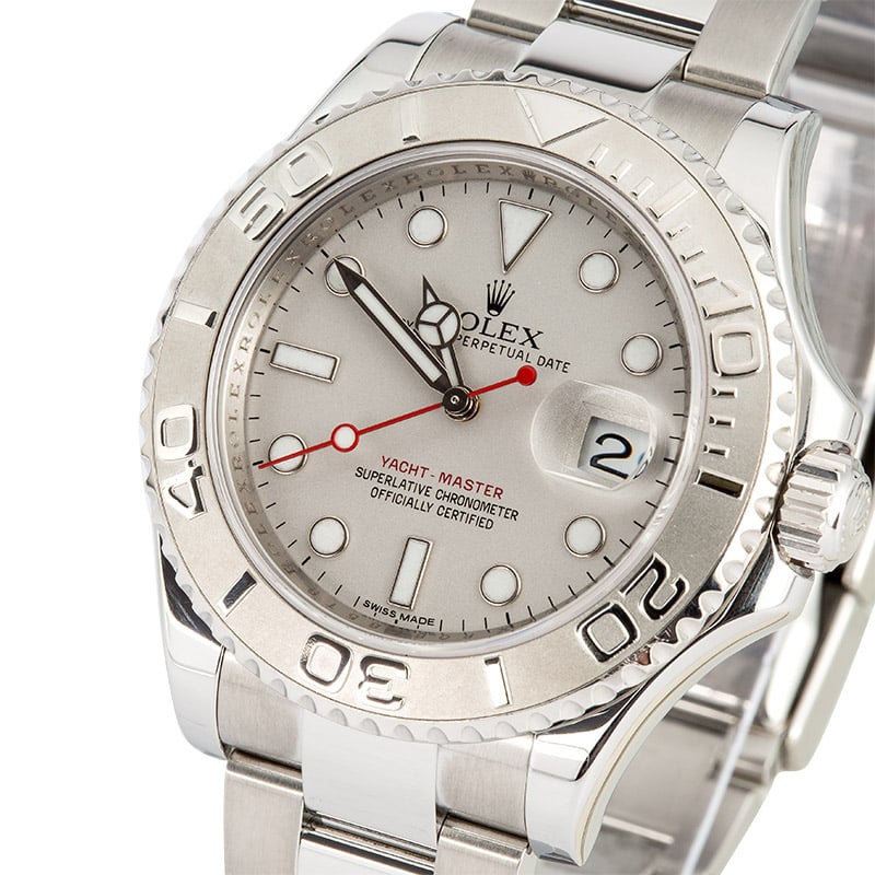 Rolex Platinum Yacht-Master 116622 Pre-Owned