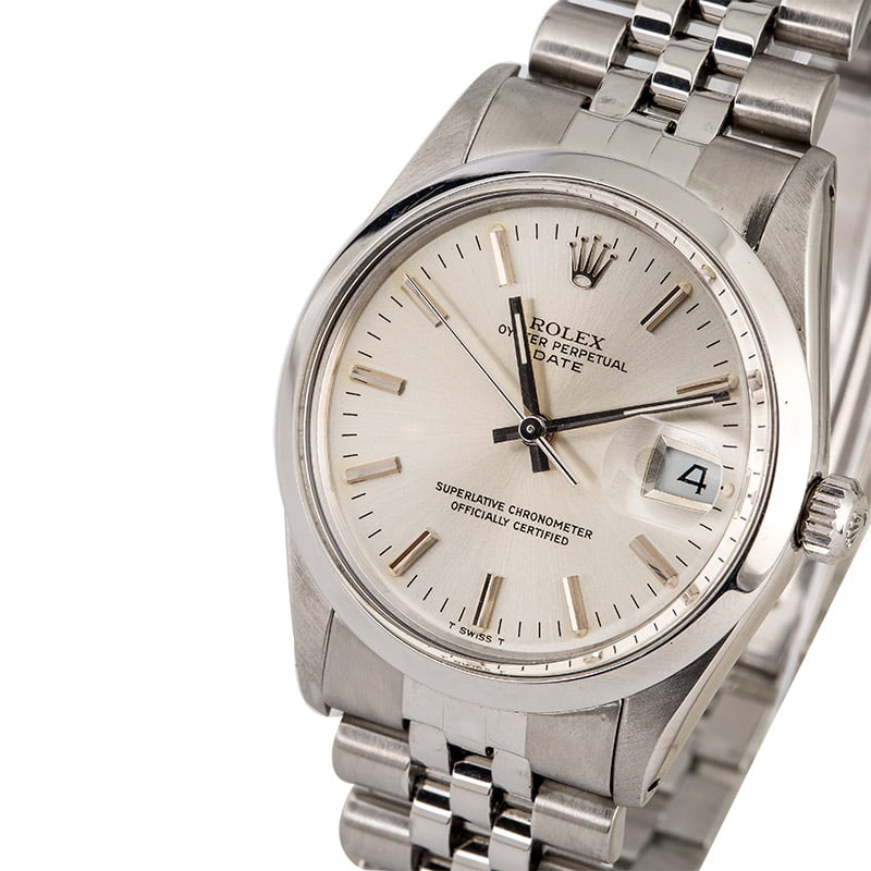 Rolex Date 15000 Steel Jubilee