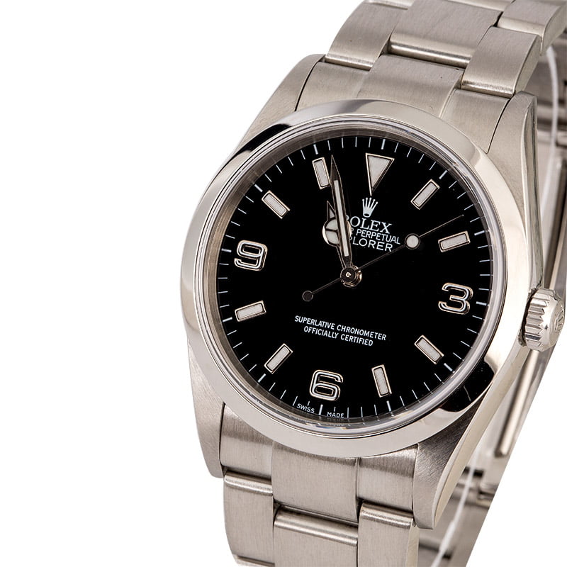 Rolex Explorer 114270 Arabic Markers