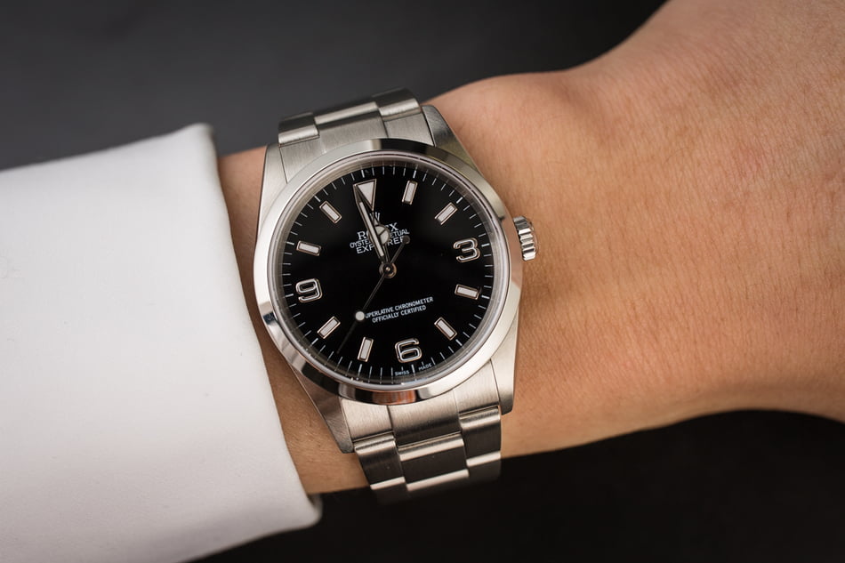 Rolex Explorer 114270 Arabic Markers