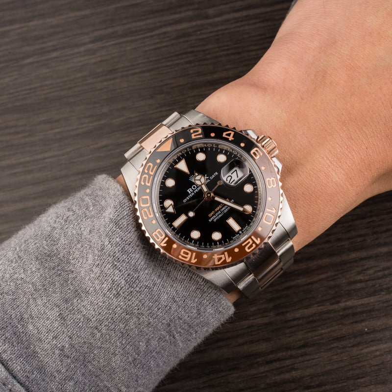 Pre Owned Rolex GMT-Master II Ref 126711 'Root Beer' Model