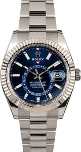 Unworn Rolex Sky-Dweller 326934 Blue Dial