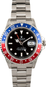 GMT Rolex 16710 Pepsi Bezel