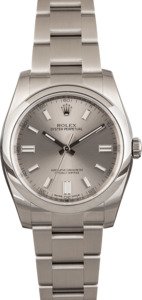 Unworn Rolex Oyster Perpetual 116000 Steel Index Dial