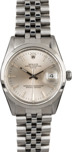 Rolex Date 15000 Steel Jubilee