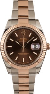 Pre-Owned Rolex Datejust 126331 Two Tone Everose Oyster