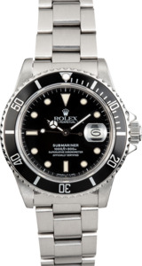 Rolex Stainless Steel Submariner 16800