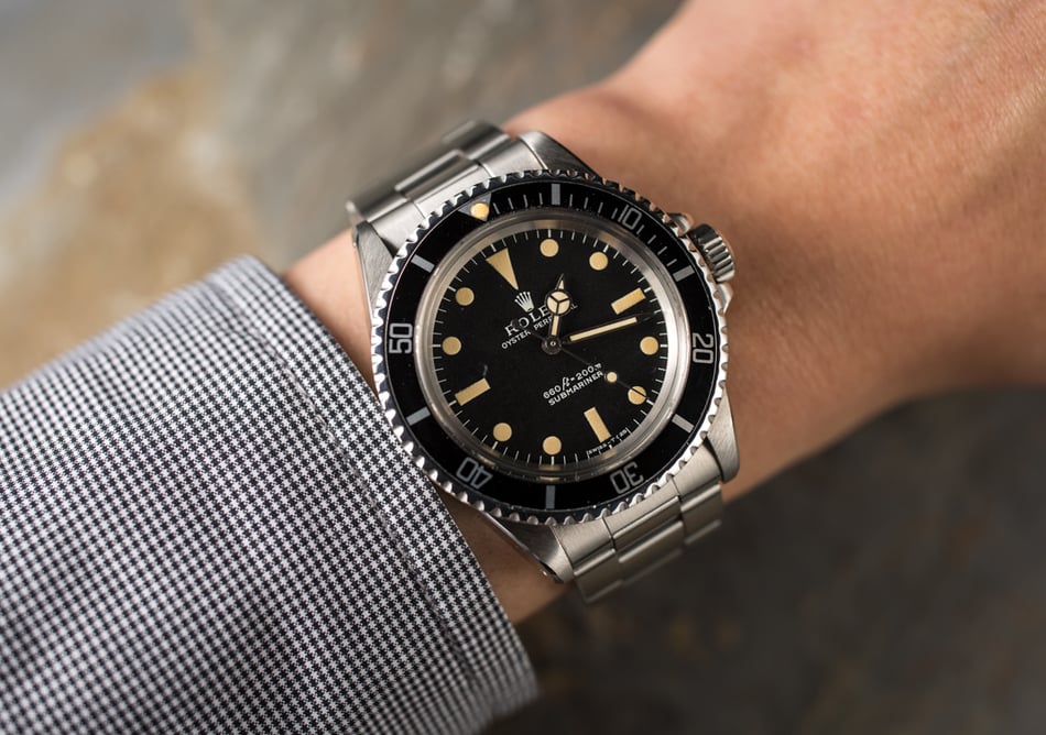 Vintage Rolex 1970 Submariner 5513