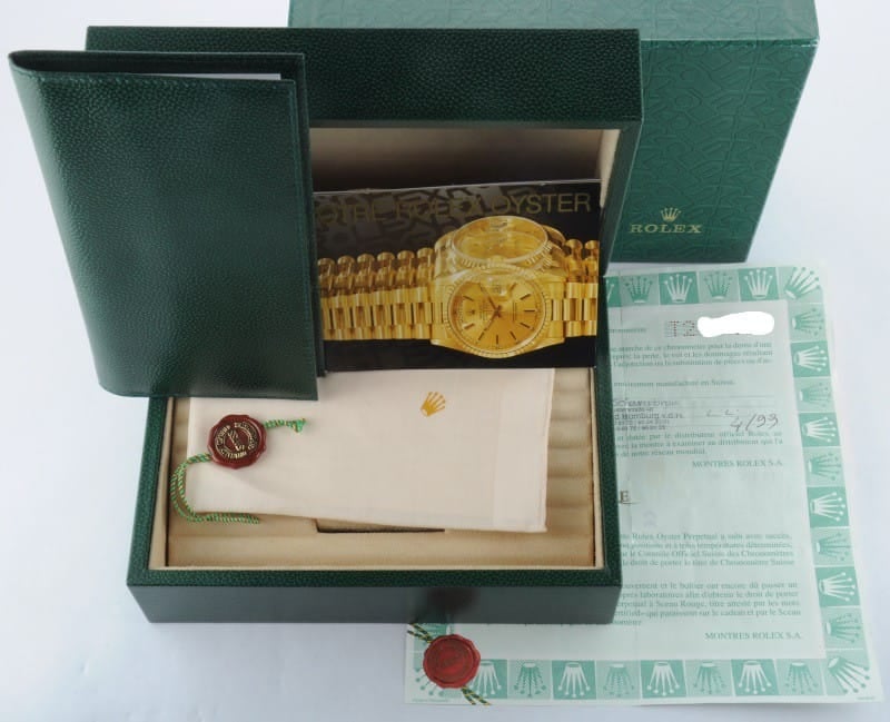 Rolex Presidential Gold Day-Date