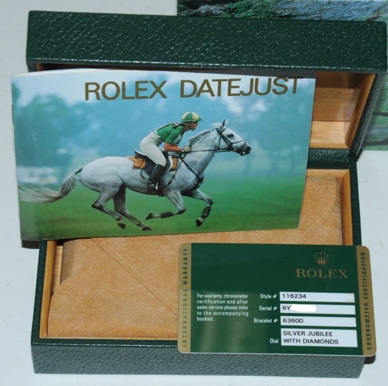 Rolex DateJust 116234 Diamond Dial