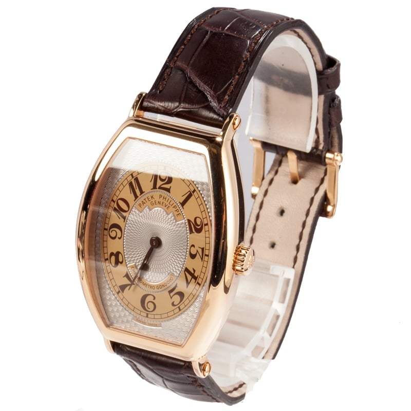 Pre-Owned Patek Philippe Gondolo 18k Rose Gold 5098R