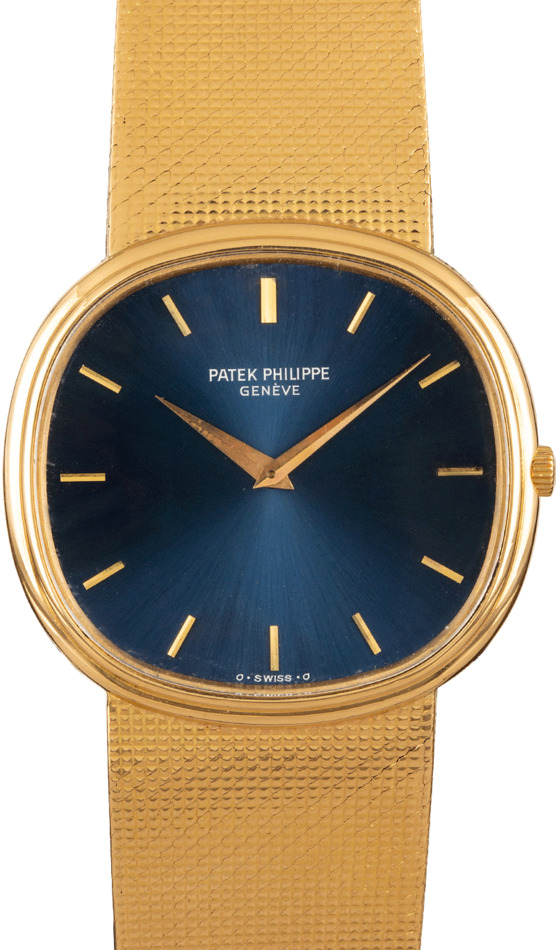 Patek Philippe Ellipse 3545 Retailed by Gubelin 18k WG With Guarantee |  Auctions | Loupe This