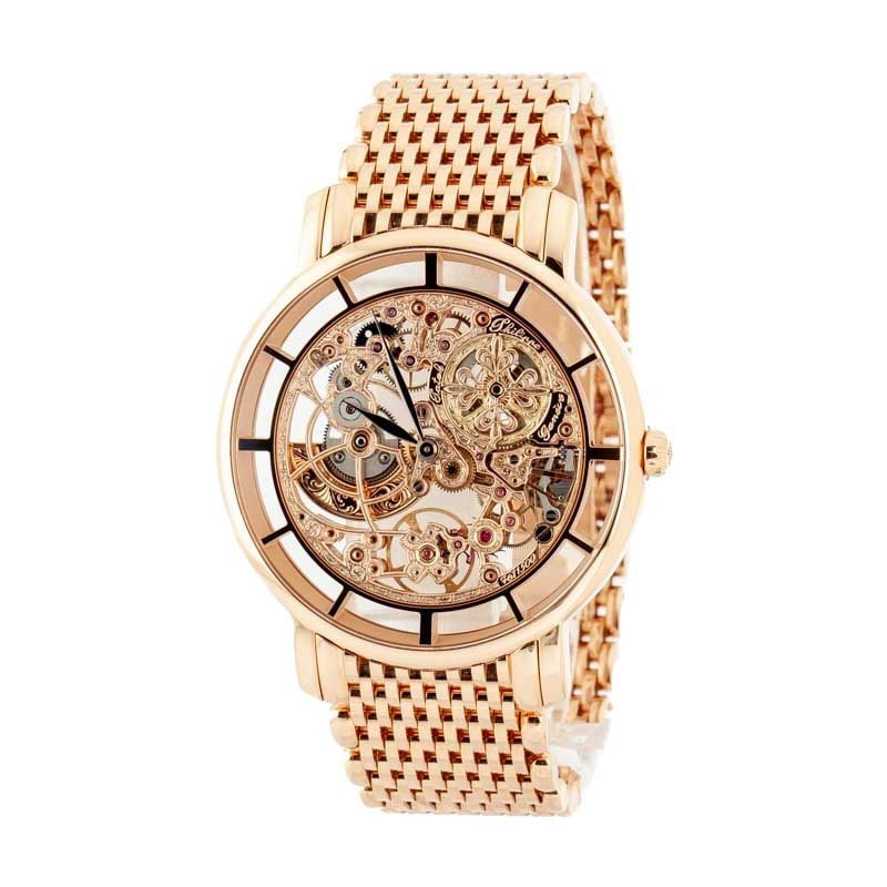 Patek Philippe Complications Rose Gold Skeleton Watch