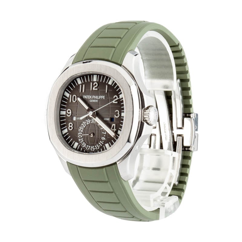 Patek Philippe Aquanaut Travel Time Stainless Steel