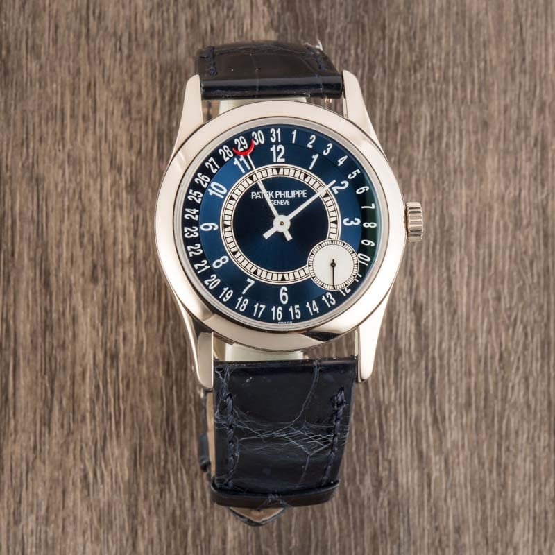 Patek Philippe Calatrava Blue Dial