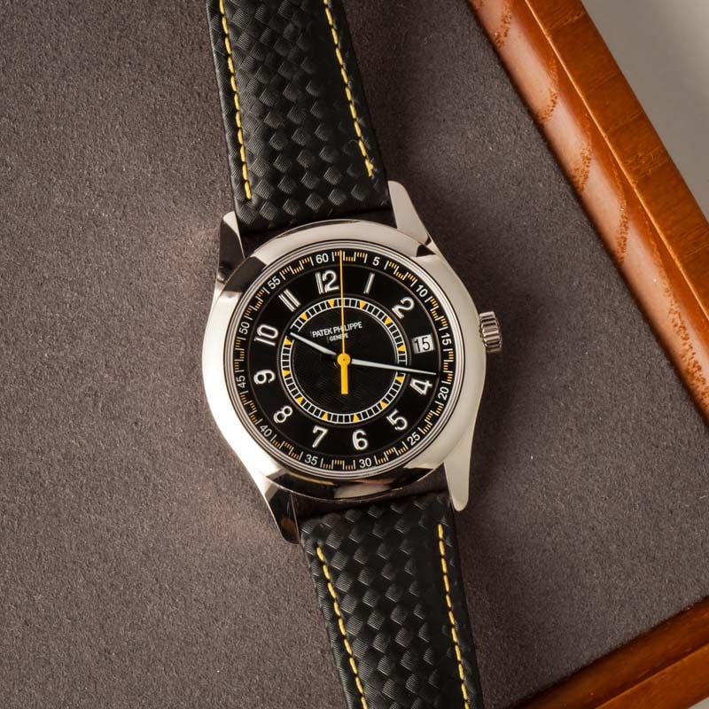 Patek Philippe Calatrava Black Carbon Dial