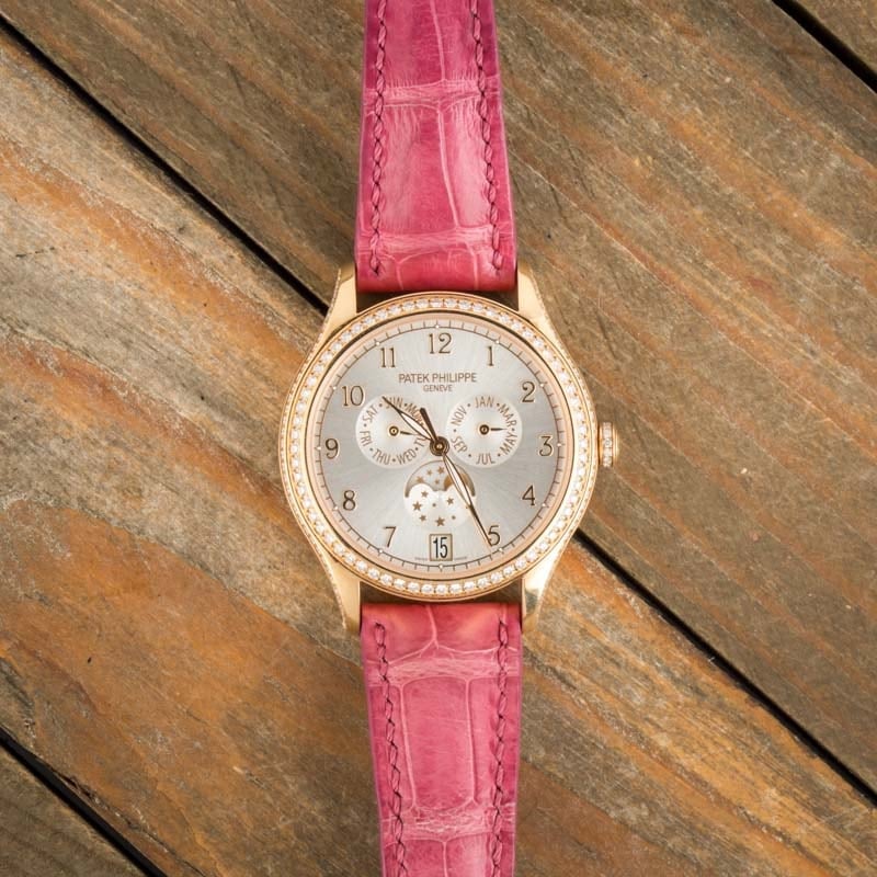 Patek Philippe Complications 18k Rose Gold Diamond Bezel