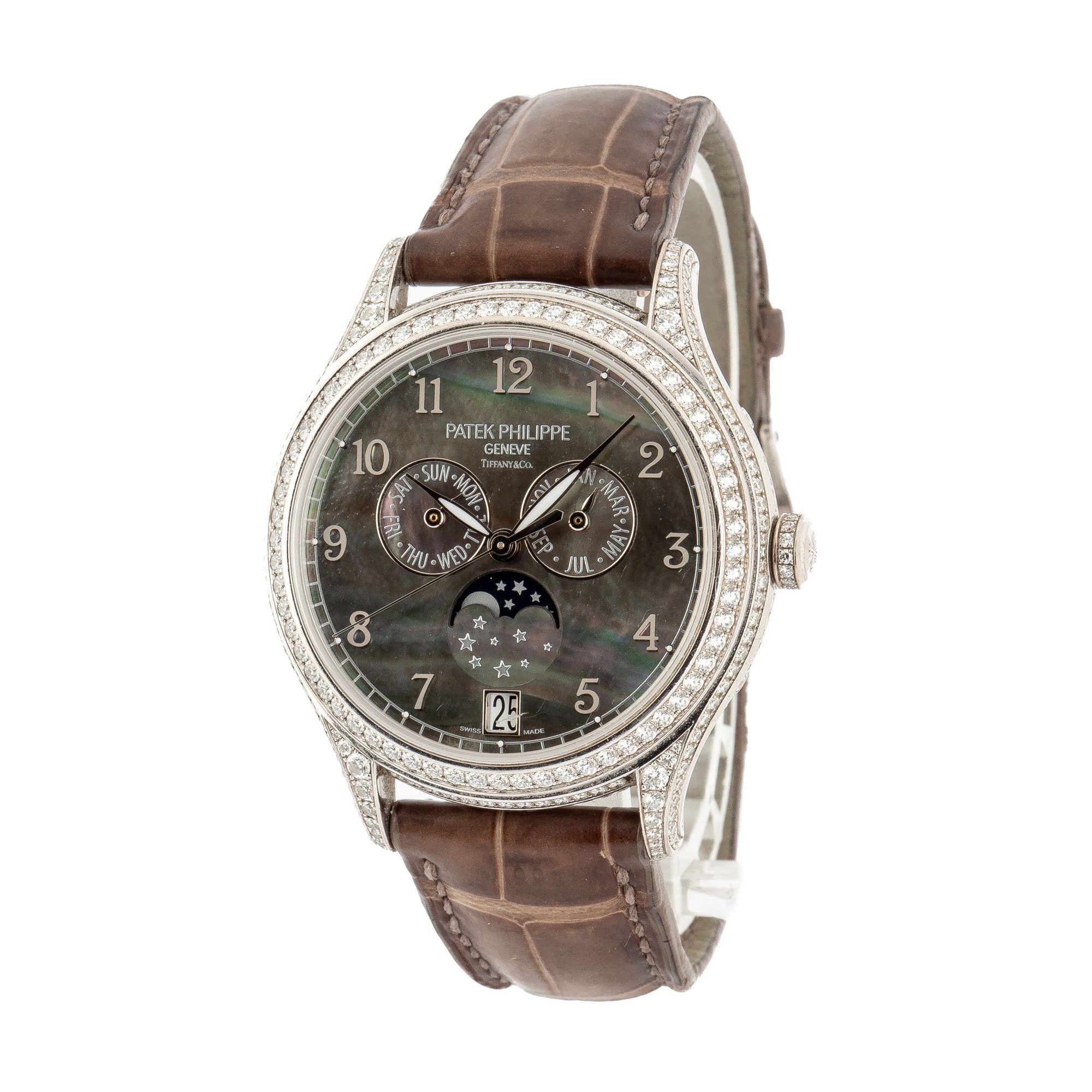 Patek Philippe Complications Black Mother of Pearl Dial