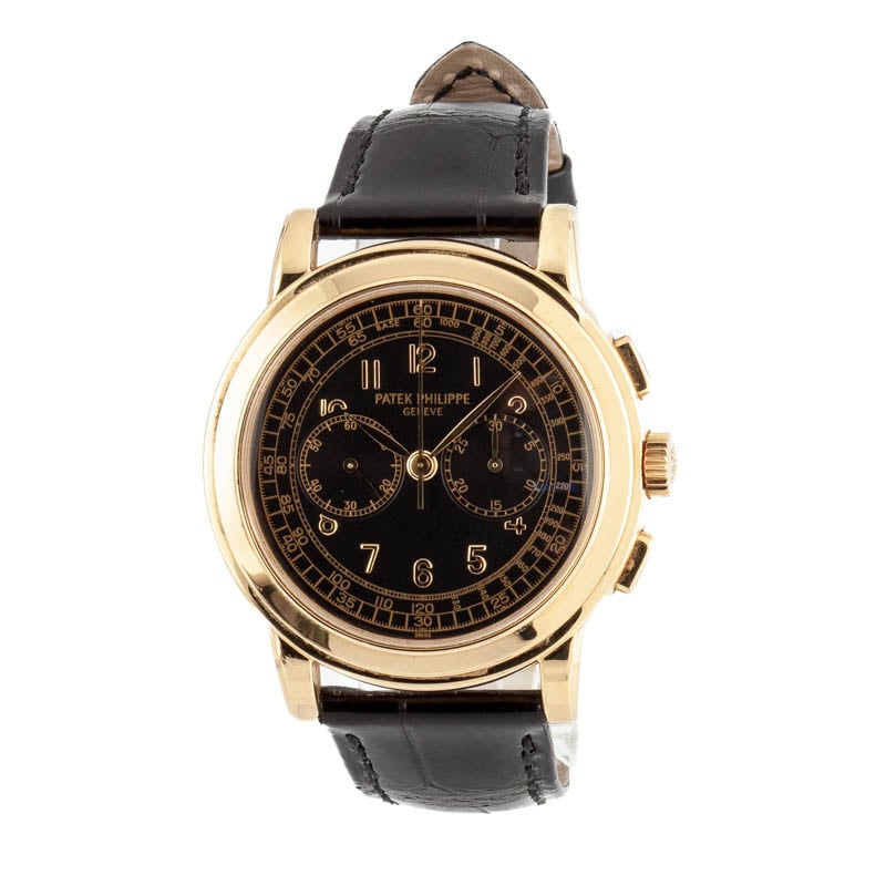 Patek Philippe Complications 18k Yellow Gold Chronograph