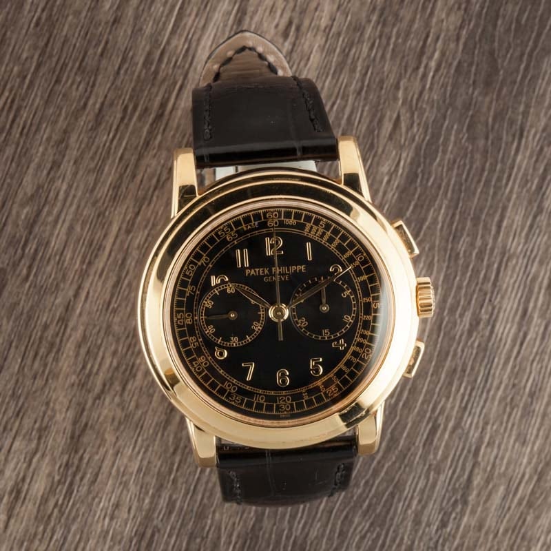 Patek Philippe Complications 18k Yellow Gold Chronograph