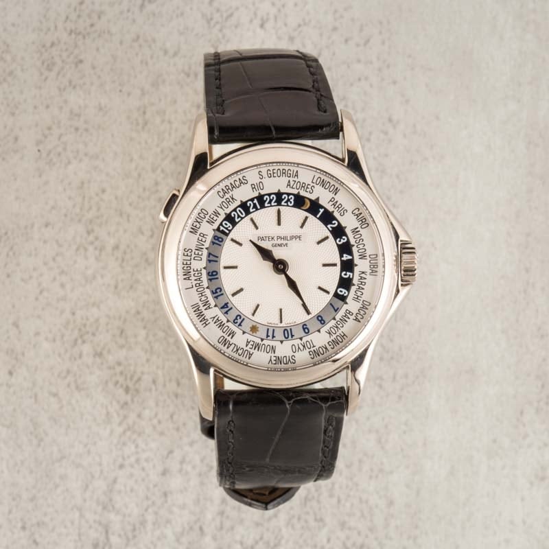 Patek Philippe Complications World Time 18k White Gold